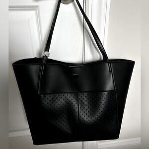 DKNY black tote bag
